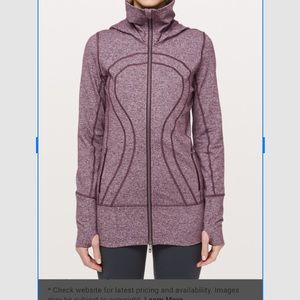 LuluLemon  Black In Stride Jacket Size 12